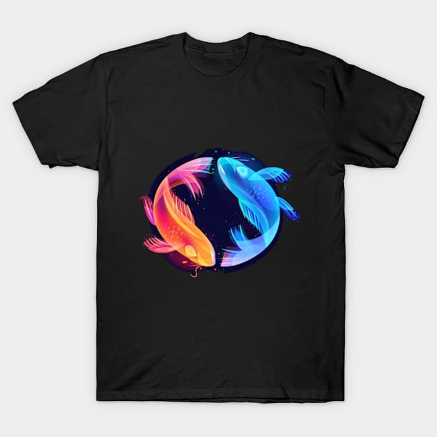 Dolphins love T-Shirt by genm577